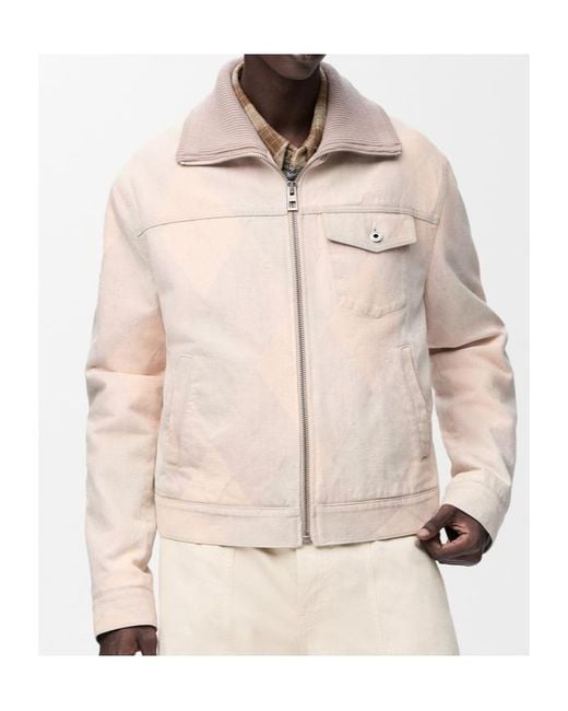 Loewe Natural Long-Sleeved Casual Jacket for men