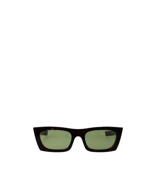 Retrosuperfuture Green Fred 2.0 Rectangle-Frame Sunglasses for men