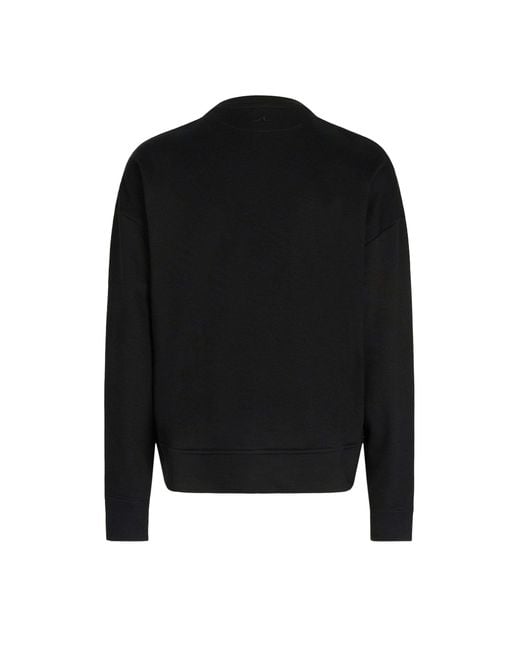 Paul & Shark Black Logo Sweatshirt for men