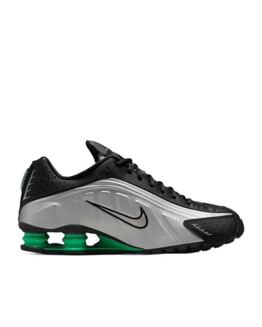 Nike Green Shox R4 Running Shoes for men