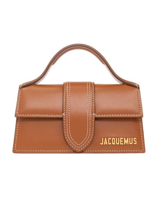 Jacquemus Brown Le Bambino Small Top Handle Bag