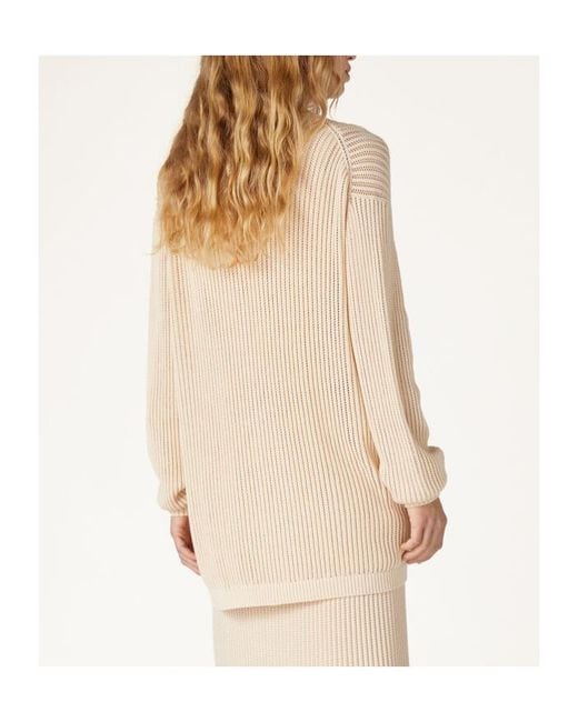 Loro Piana Natural Buttoned V-Neck Cardigan