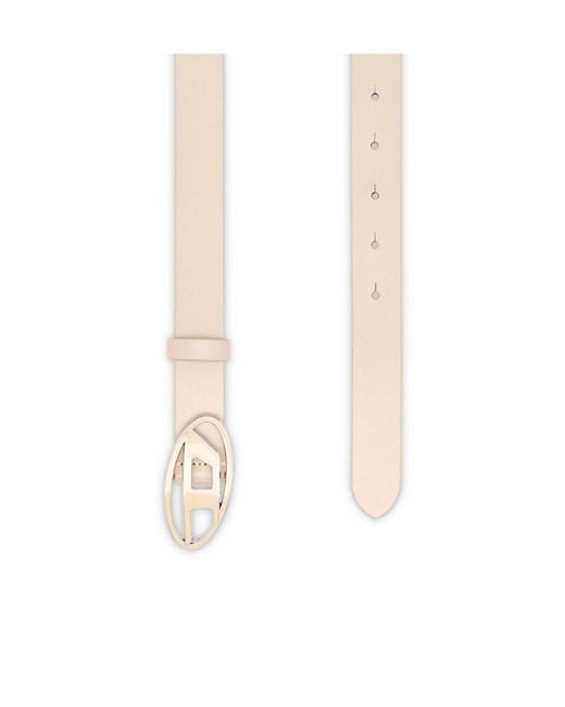 DIESEL White B-1Dr Belt