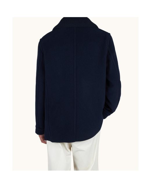 Paul & Shark Blue Double-Breasted Jacket for men