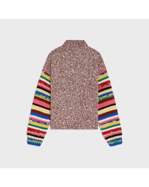 Céline Red Polo Sweater for men