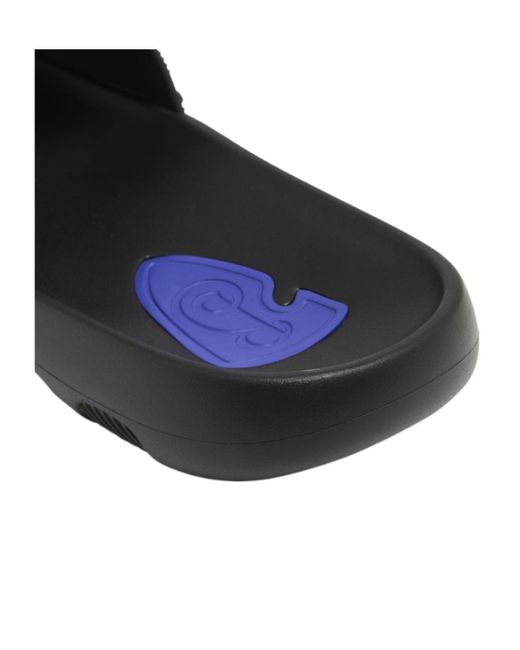 Burberry Black Round Toe Slippers for men