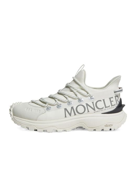 Moncler White Trailgrip Lite 2 Sneakers for men