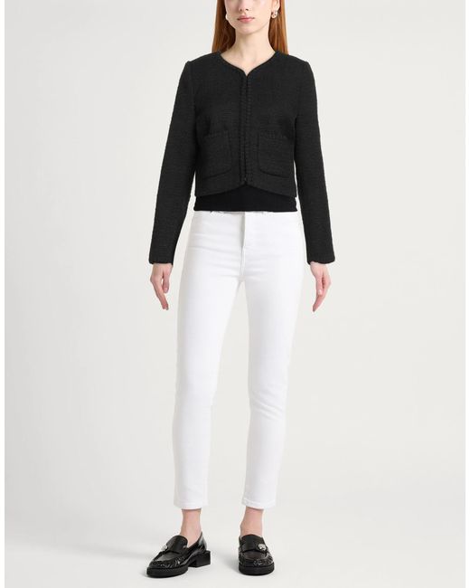 Rag & Bone Black Simple Fashionable Long-Sleeve Coat