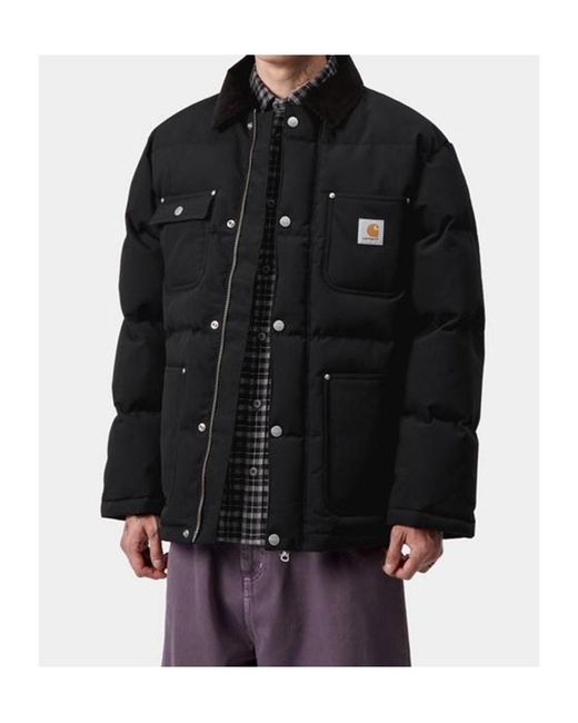 Carhartt Black Rayler Corduroy Collar Jacket for men