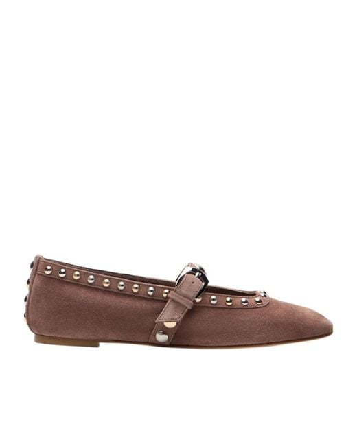 Stuart Weitzman Brown Perry Mary Jane