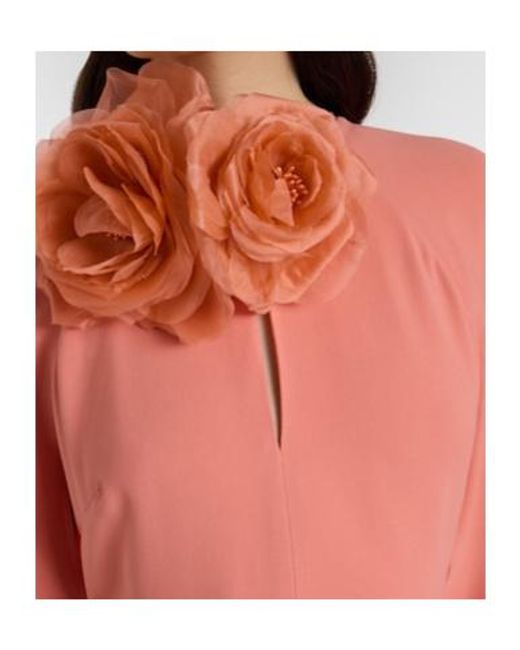 Elie Saab Pink Caped Gown