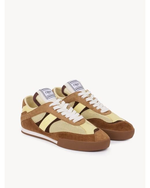 Chloé Brown Chloé Kick Sneakers