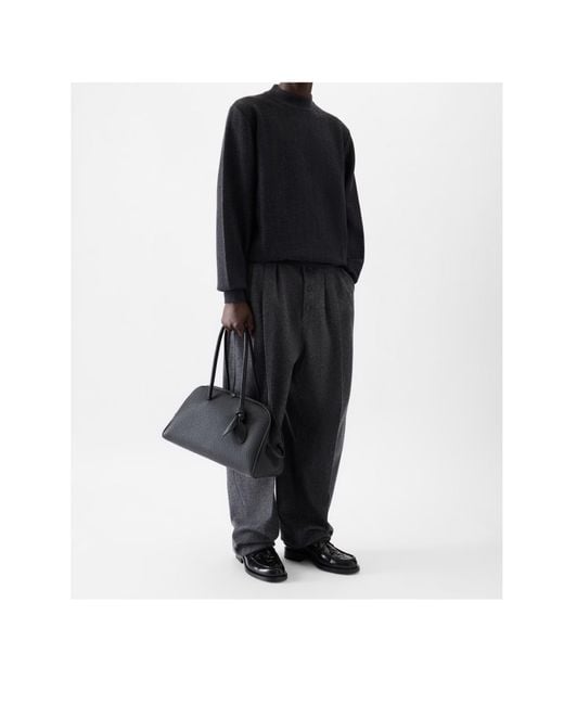 Jacquemus Gray Gallone High-Neck Sweater for men