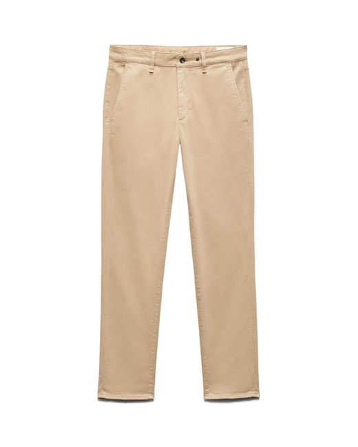 Rag & Bone Natural Belt Loops Slacks for men