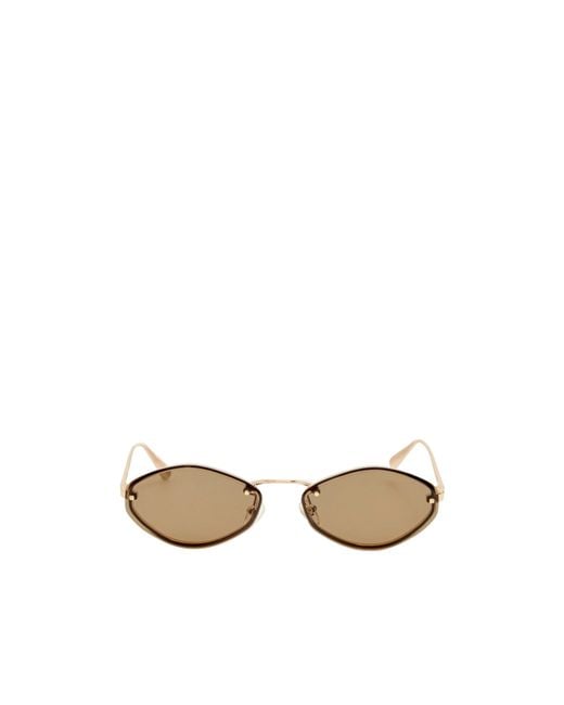 Jacquemus Metallic Full-Frame Sunglasses