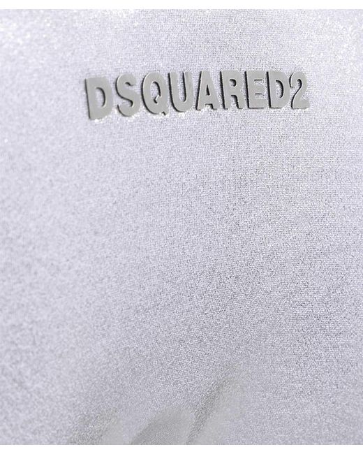DSquared² White Triangle Bikini Swimsuit