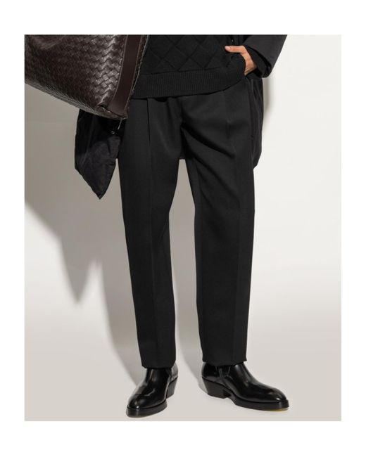Bottega Veneta Black Side Zipped Boots for men