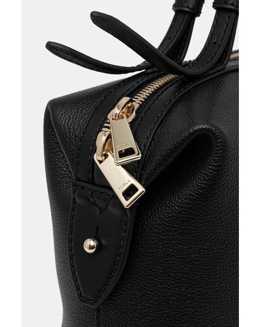 Furla Black Leather Handbag