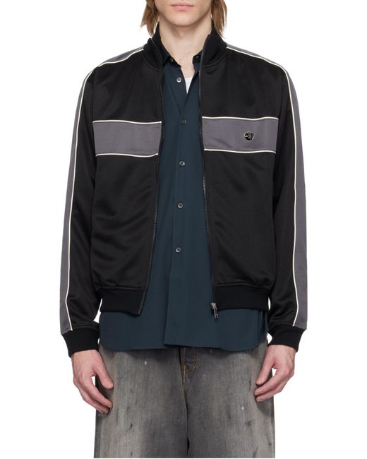 Ambush Black Long Sleeve Casual Jacket for men