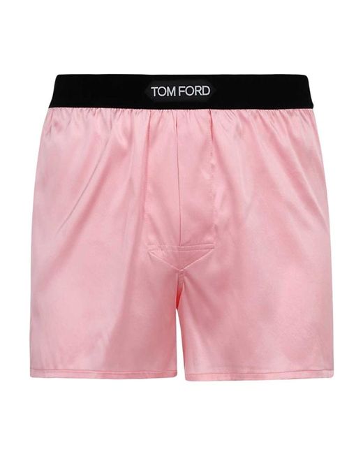 Tom Ford Pink Logo Boxer Panties for men