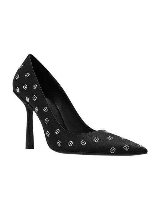 Alexander Wang Black Delphine Embellished Pumps