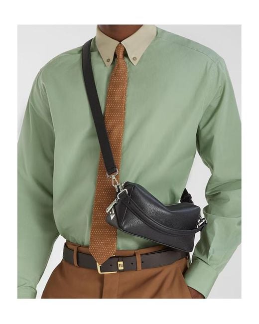 Fendi Green Light Poplin Shirt for men