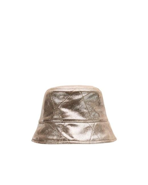 Brunello Cucinelli Multicolor Flat-Top Bucket Hat for men