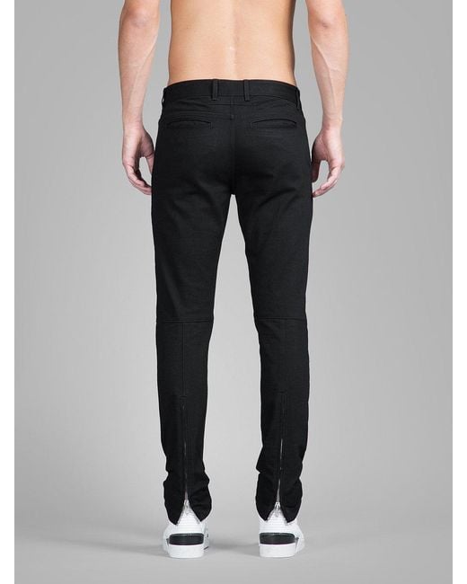 Givenchy Black Belt-Loop Jeans for men