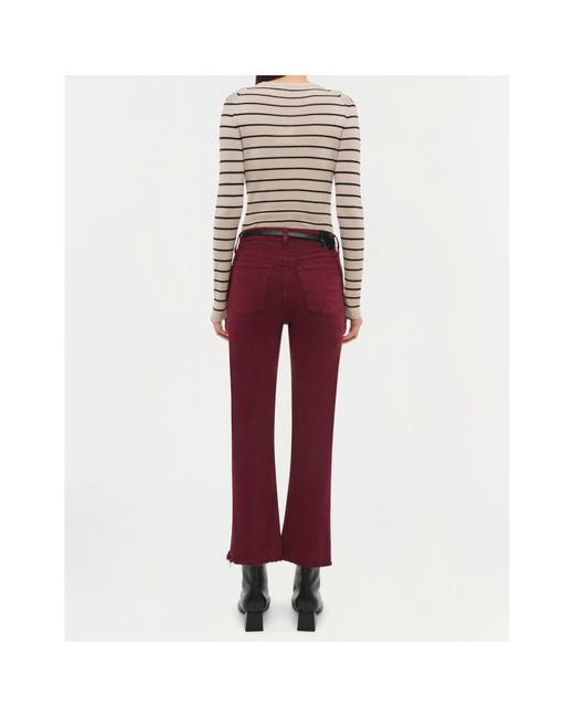 Jonathan Simkhai Red River Straight Trousers