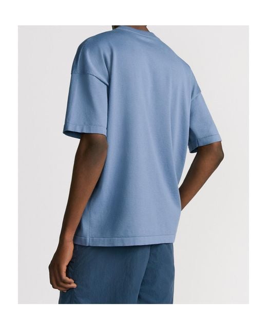 Dior Blue Christian Couture T-Shirt, Relaxed Fit for men