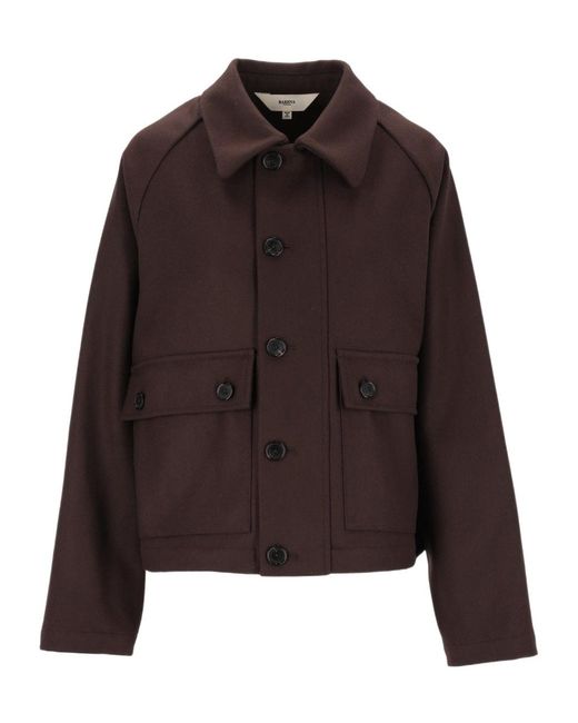 Barena Brown Aria Loose-Fit Jacket