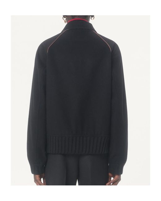 Valentino Black Bomber Jacket for men