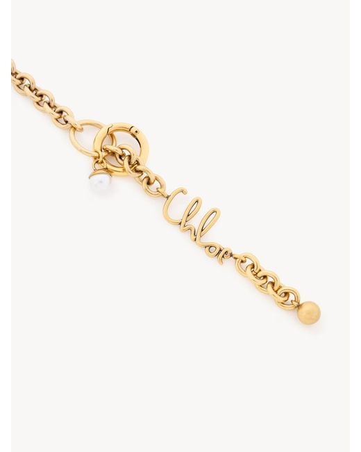 Chloé Metallic Icons Strap