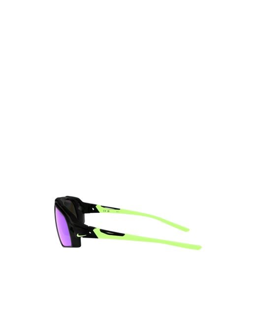 Nike Green Flyfree M Square Frame Sunglasses for men