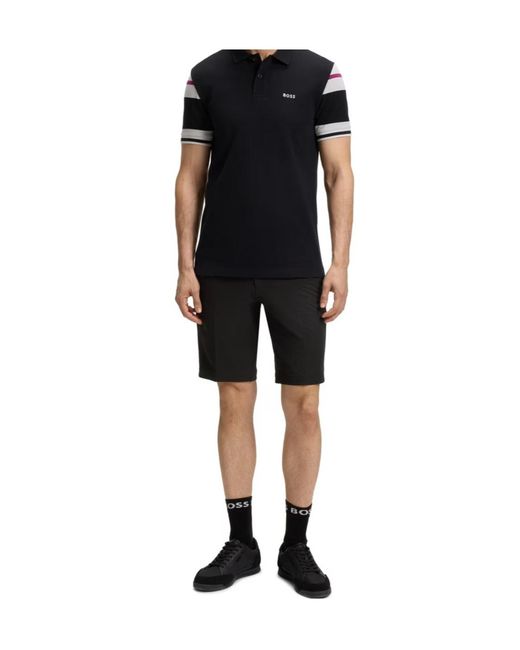 Boss Black Belt Loop Shorts for men