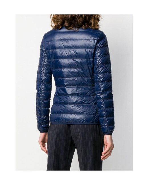 EA7 Blue Logo Down Jacket