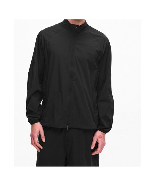 Represent Black Logo Sports Jacket for men