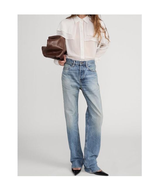 FRAME White Long Sleeve Shirt
