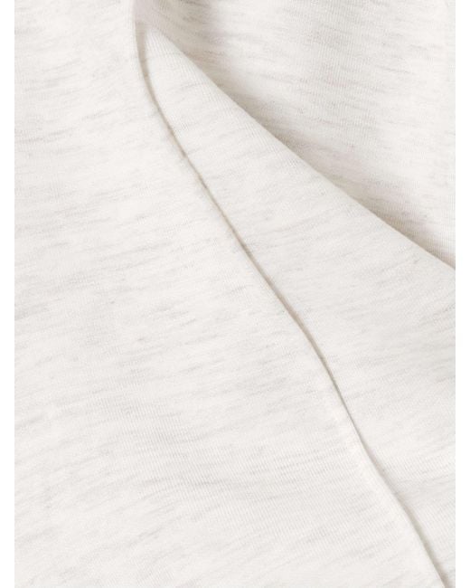 Varley White Elastic Waist Casual Pants