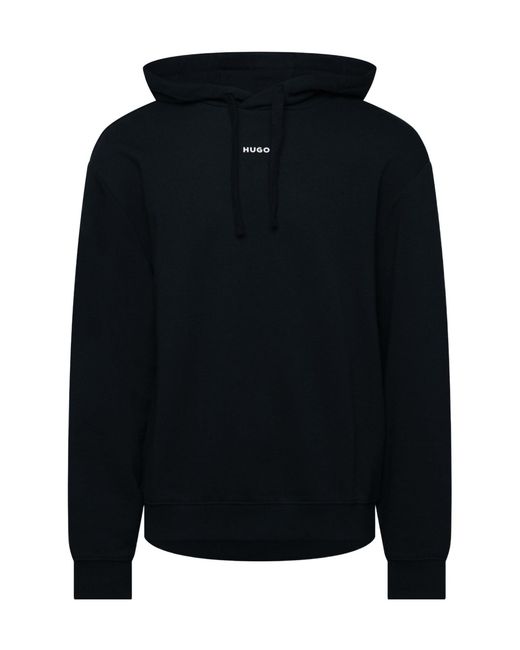 Boss Black Pullover Hooded Sweatshirt for men