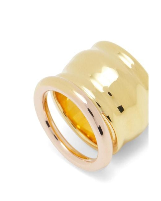 Loewe Metallic Nappa Knot Ring