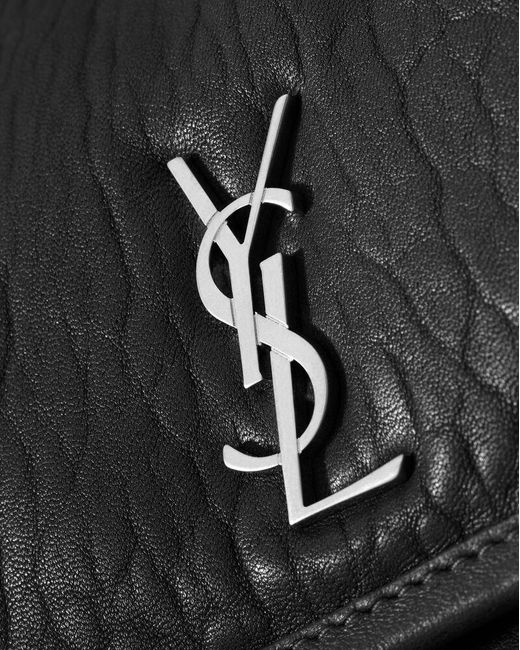 Saint Laurent White Niki Small Messenger Bag for men