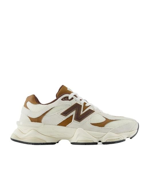 New Balance White 9060 Sneakers for men