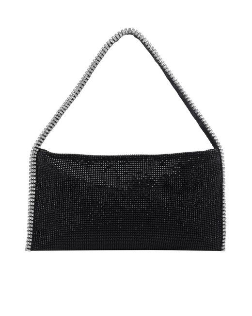 Benedetta Bruzziches Black Your Best Friend La Grande Embellished Shoulder Bag