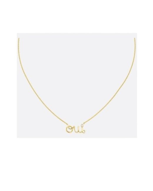 Dior White Amour Necklace