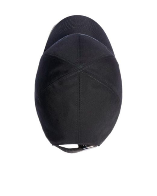 Gucci Blue Cotton Baseball Hat With Embroidery
