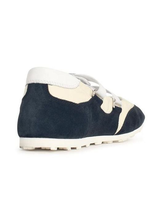 Marni Blue Softy Soccer Sneakers