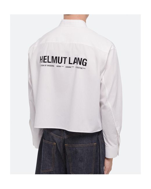 Helmut Lang White Apex Shirt for men