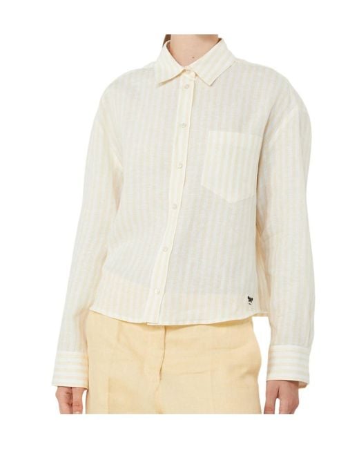 Weekend by Maxmara White Long Sleeve Shirt