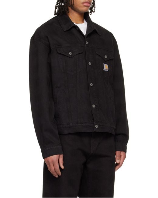Carhartt Black Everson Chest-Pockets Jacket for men